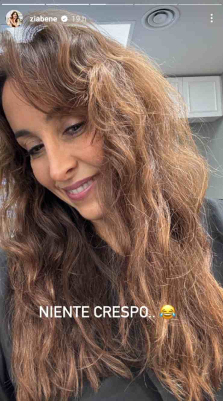 Benedetta Parodi nuovo hair style