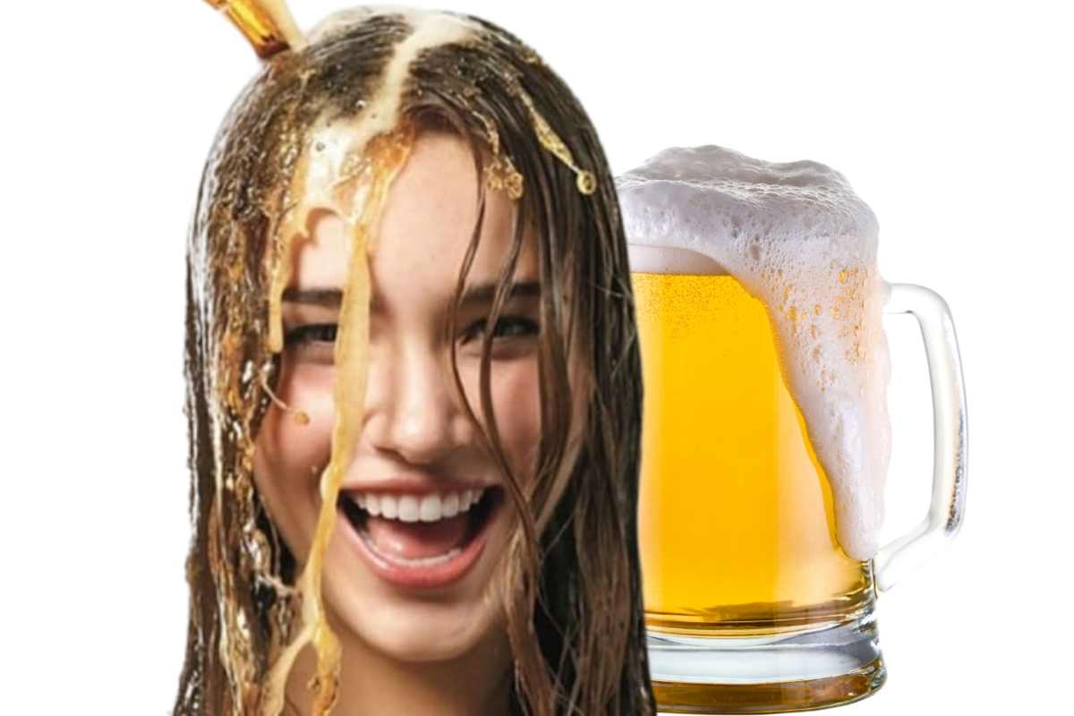 Birra e capelli perfetti