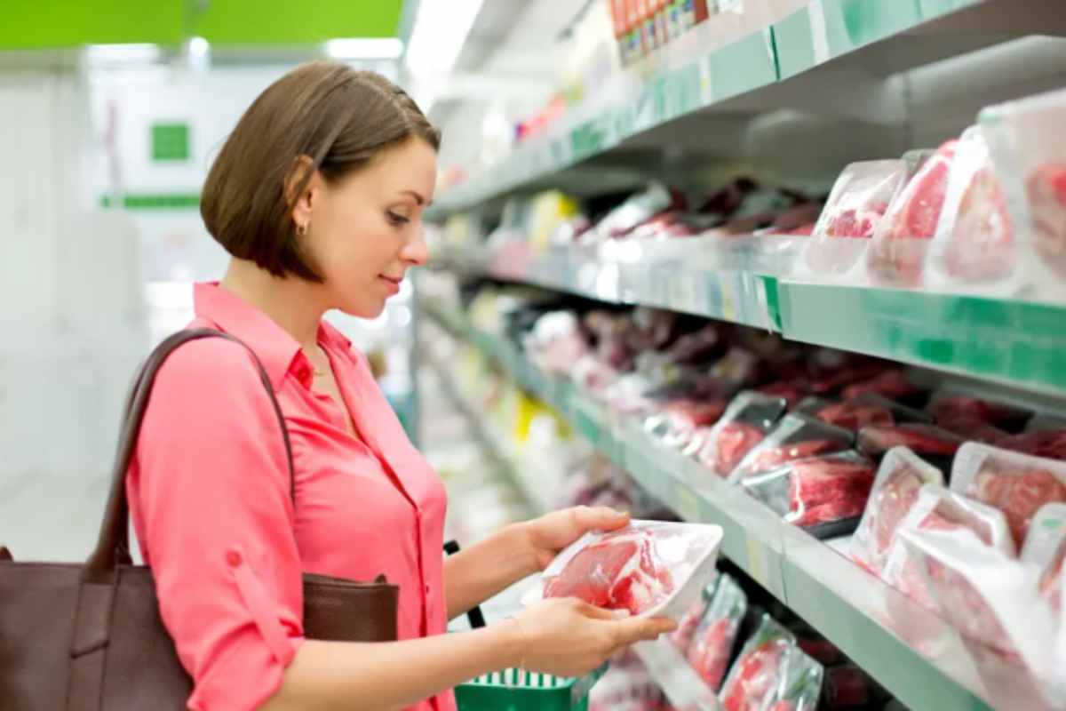 carne al supermercato