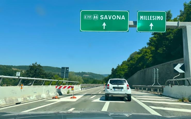 Autostrada Torino traffico e cantieri