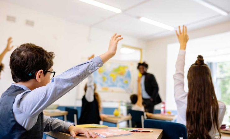 Bambini in classe