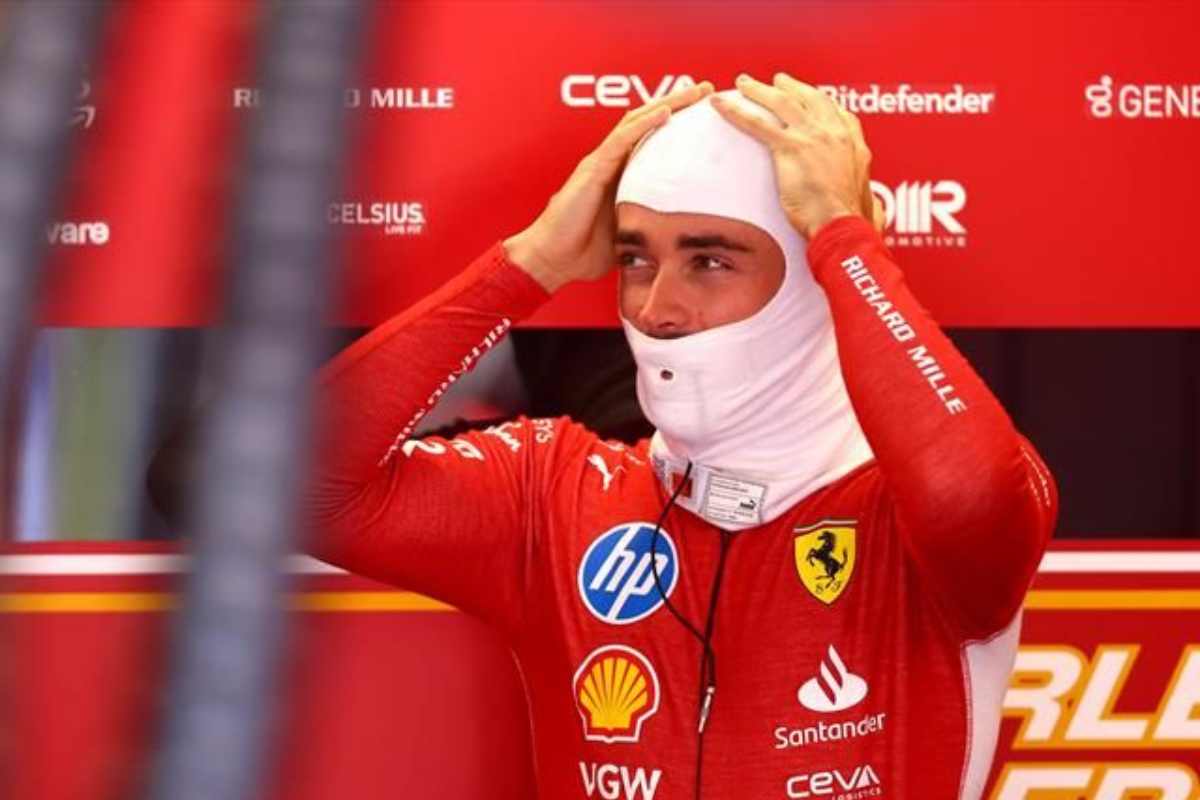 Caos Ferrari Leclerc