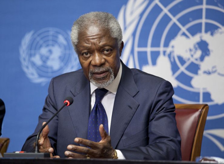 Kofi Annan premio Nobel