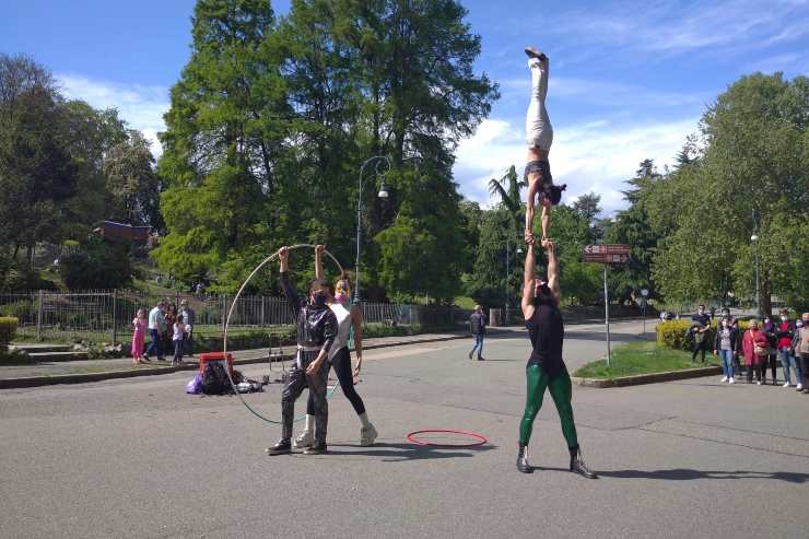 Torino esibizione Circo Flic 