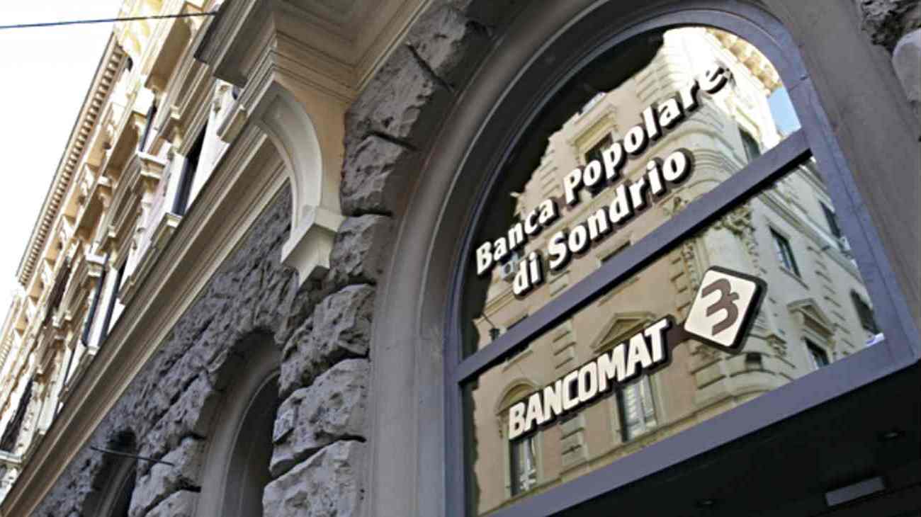 Ingresso della banca