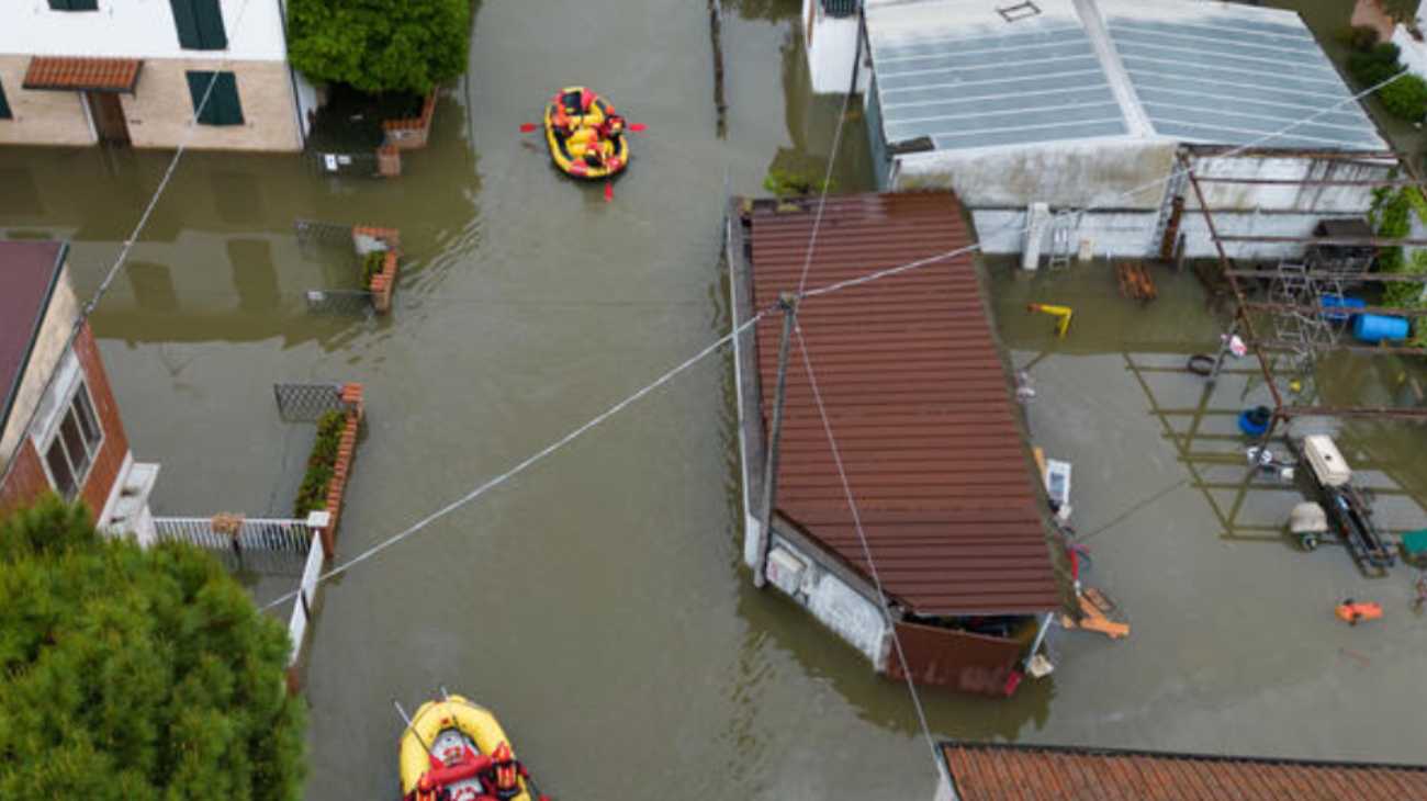 Emilia Romagna sommersa dall'acqua