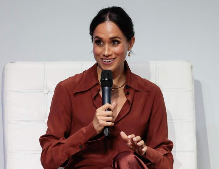 Meghan Markle risposta glaciale