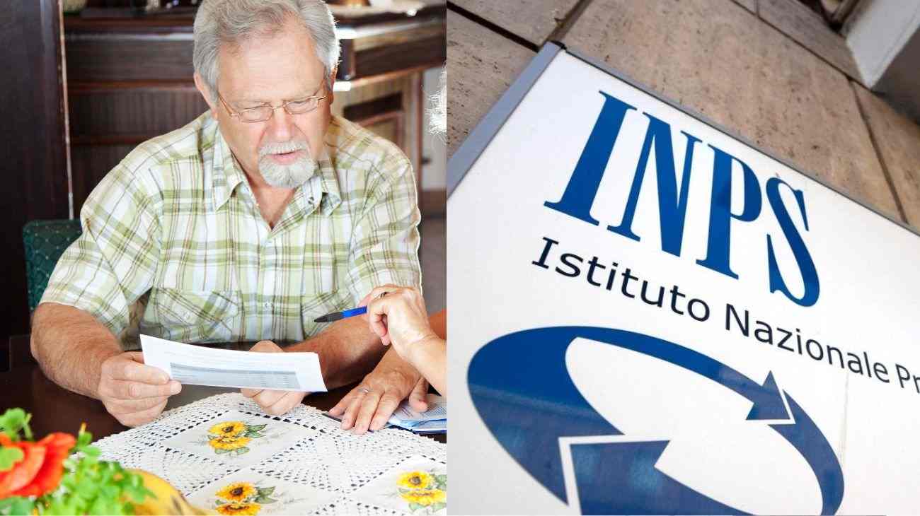 Pensionato calcola il suo assegno pensionistico