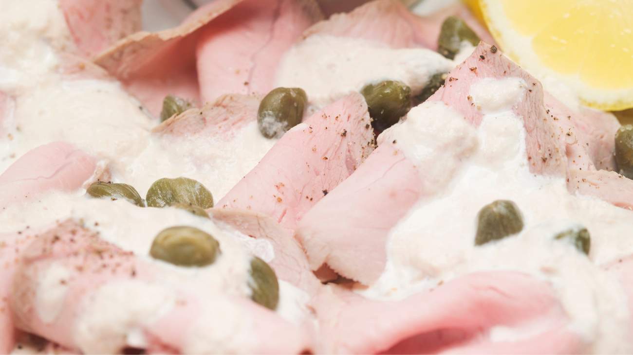 La ricetta per cucinare il vitello tonnato tipico di Torino e Piemonte