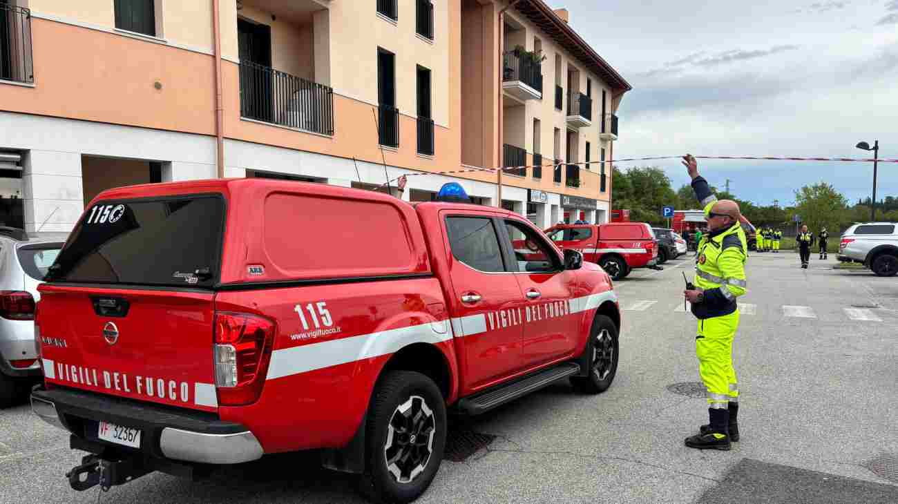 I vigili del Fuoco di Treviso