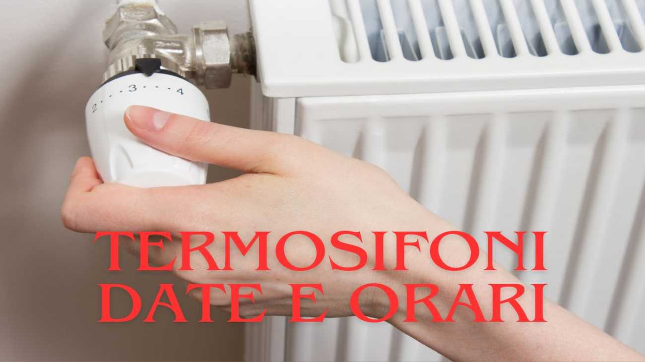 termosifoni accensione