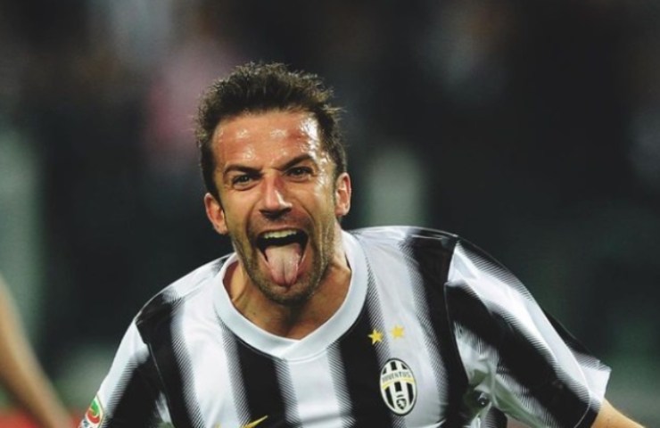 Alex Del Piero esulta 