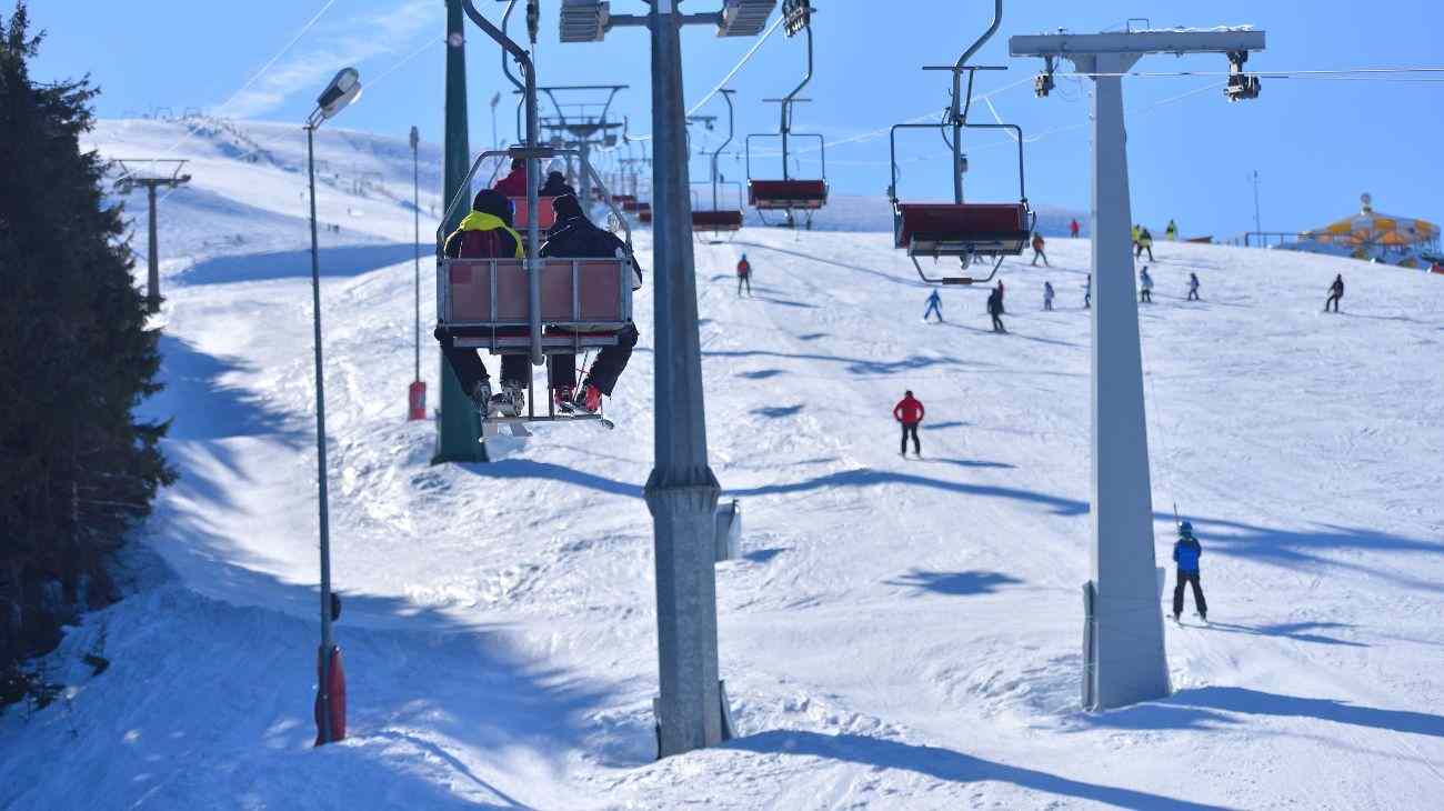 Seggiovie per la risalita in montagna