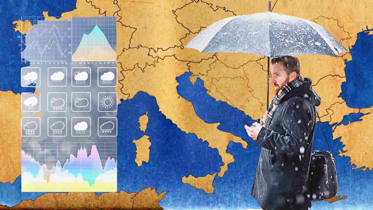 previsioni meteo sull'Italia