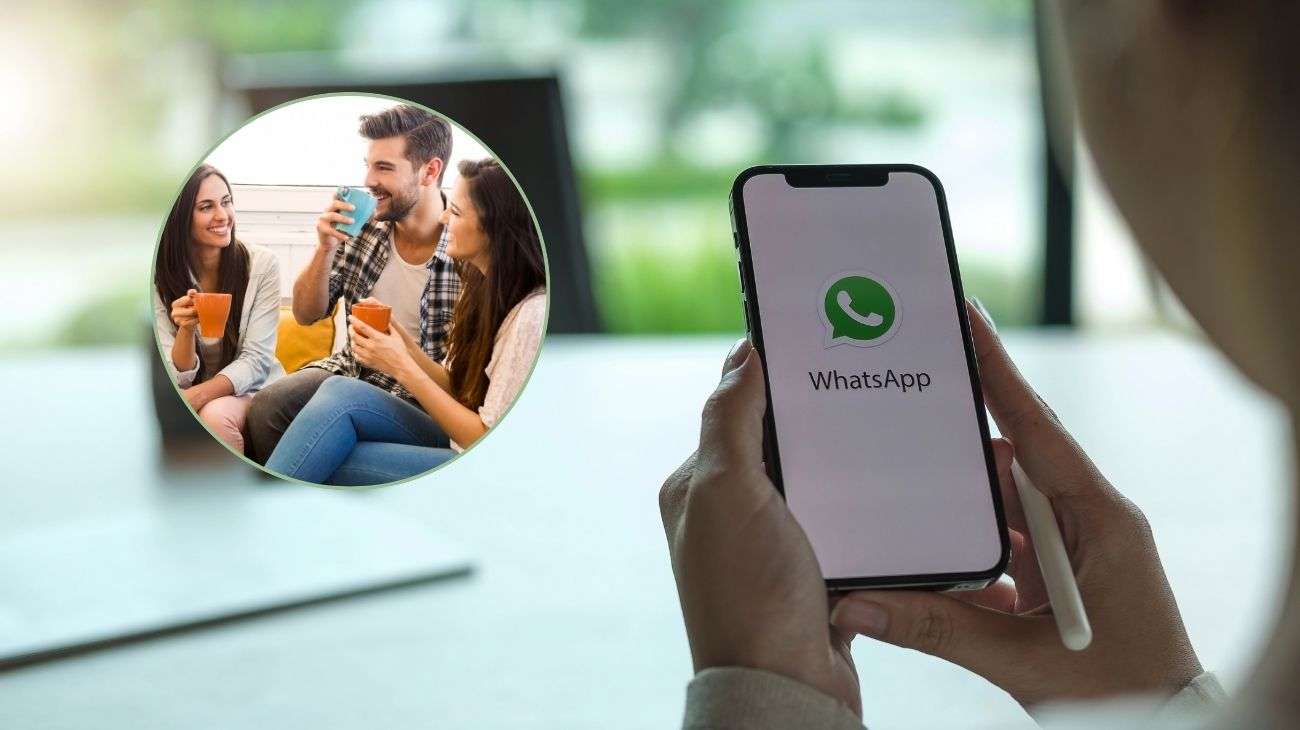 Schermata WhatsApp sullo smartphone