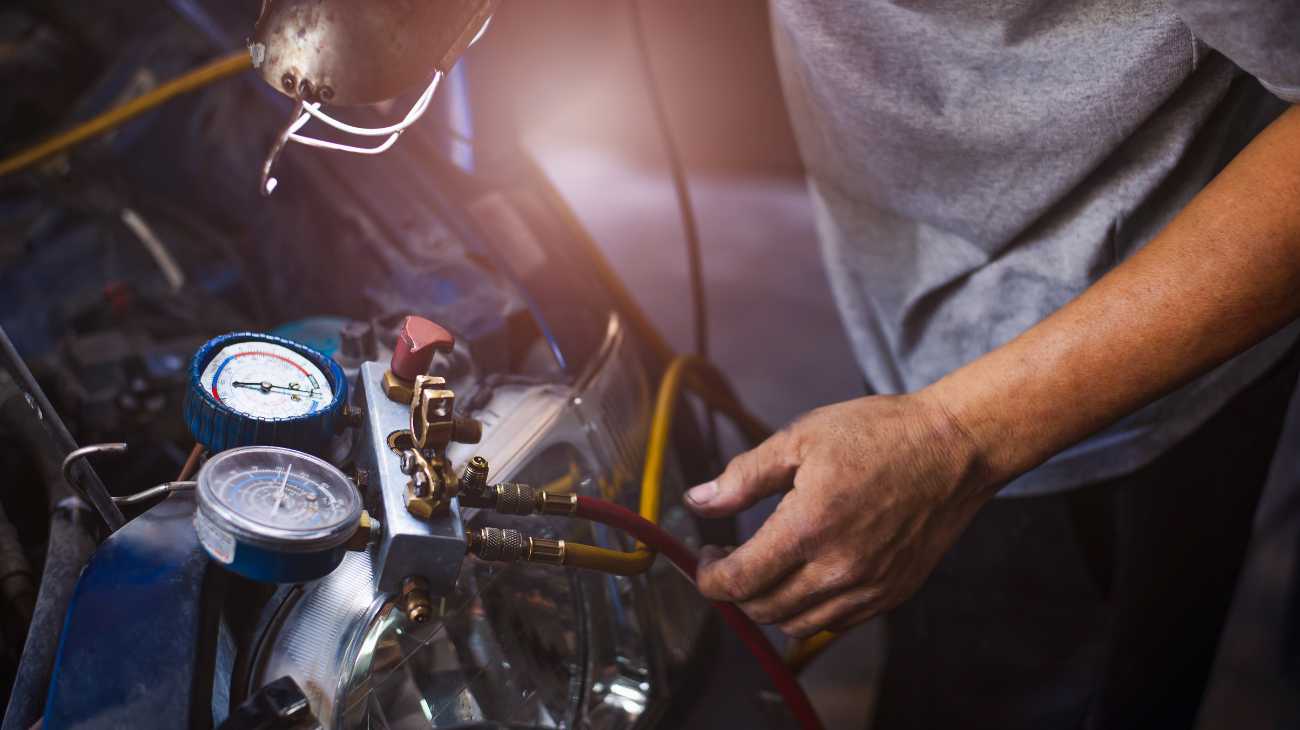 sistema di condizionamento per auto