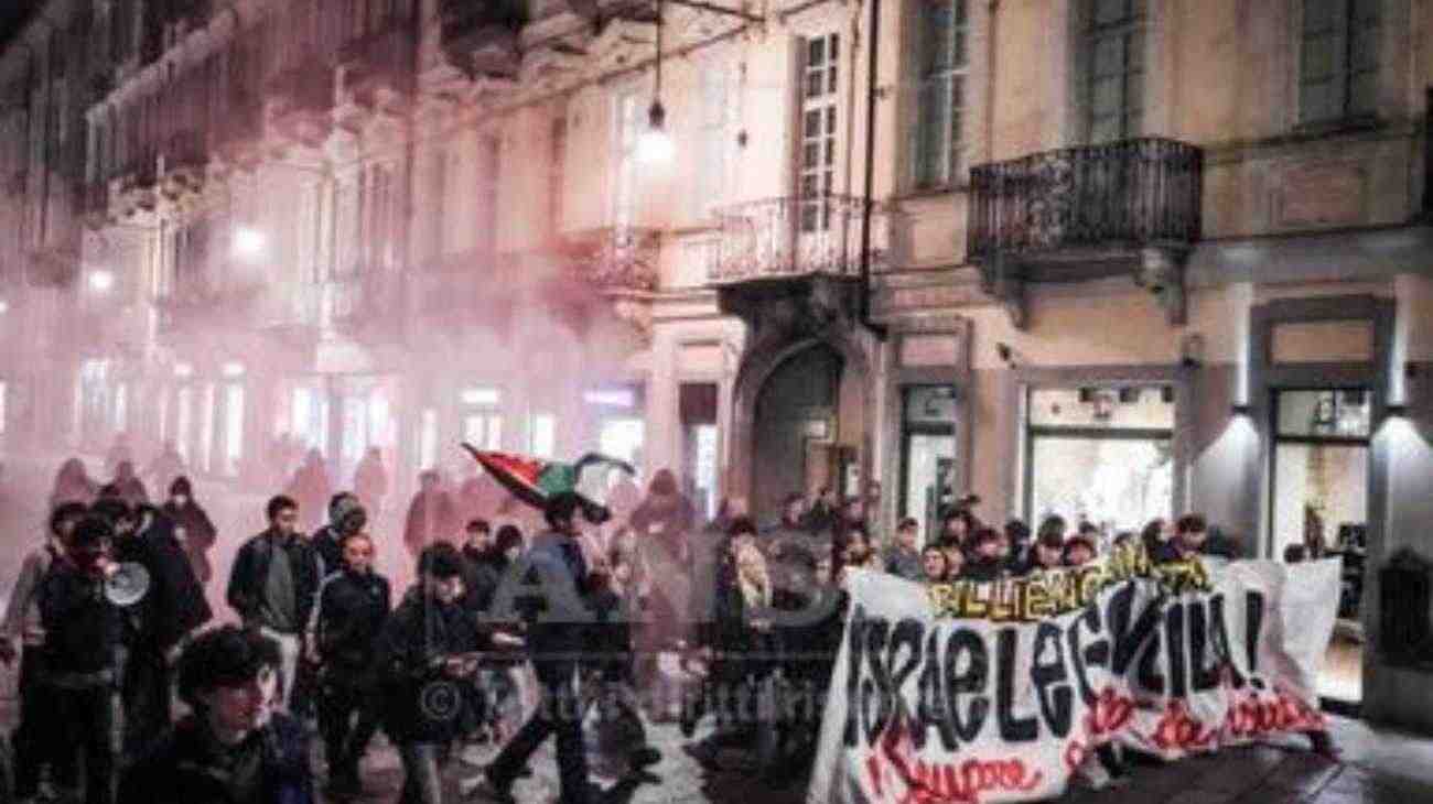 Corteo Torino pro Palestina