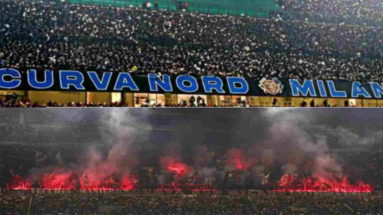 curva nord e curva sud stadio San Siro