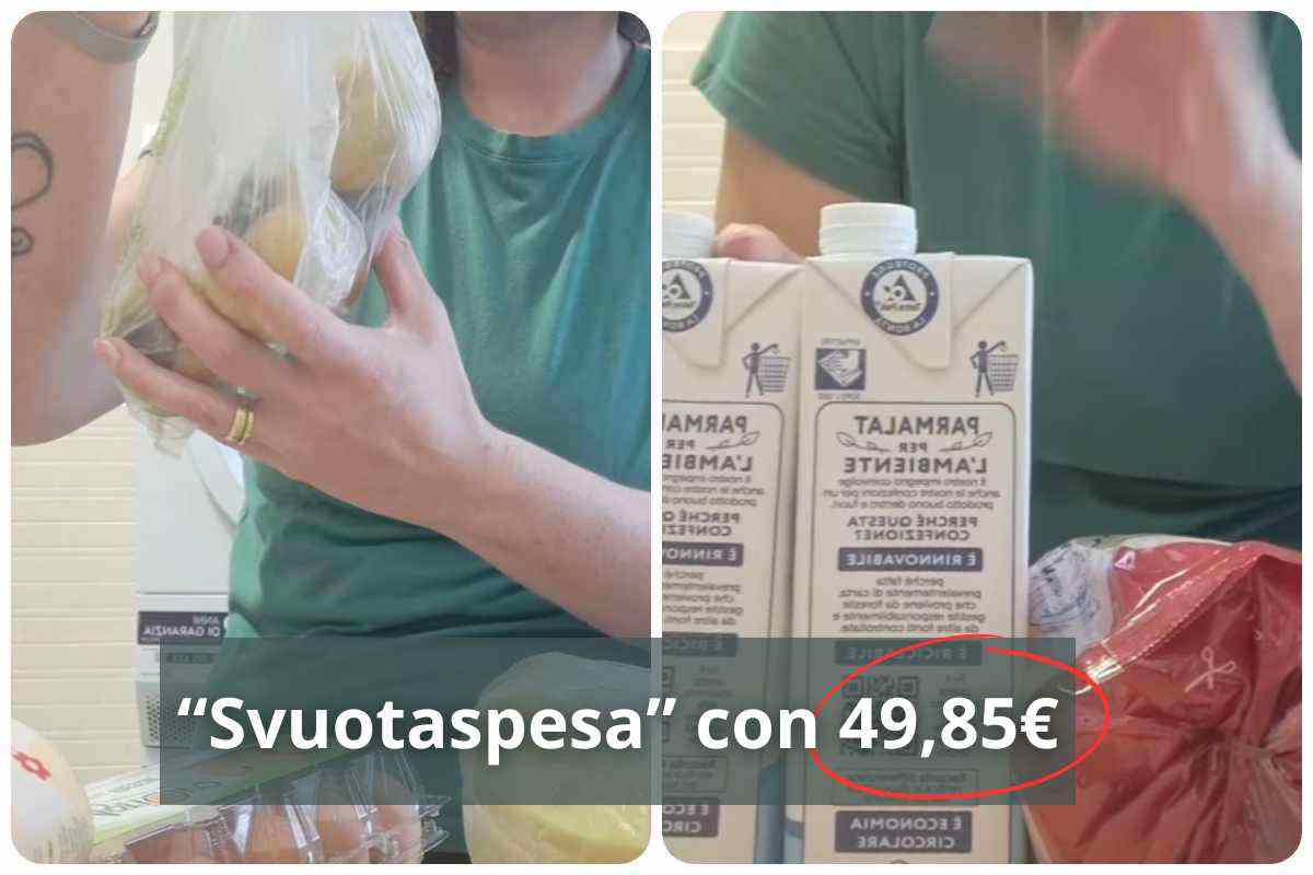 spesa una settimana supermercato