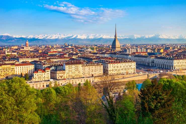 Torino vista dall'alto