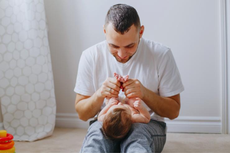 padre con figlio