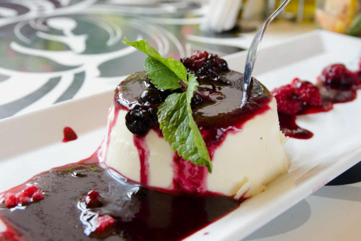 panna cotta piemontese