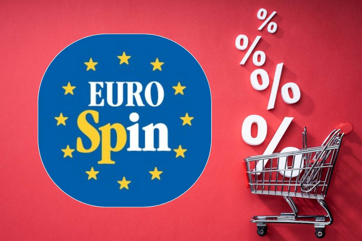 Carrello, percentuale e logo Eurospin