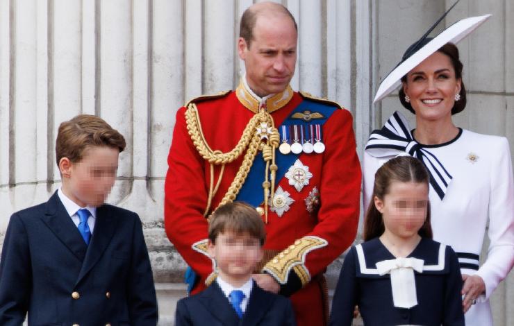 Kate, William e figli