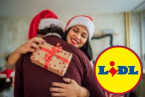 logo LIDL abbraccio dono