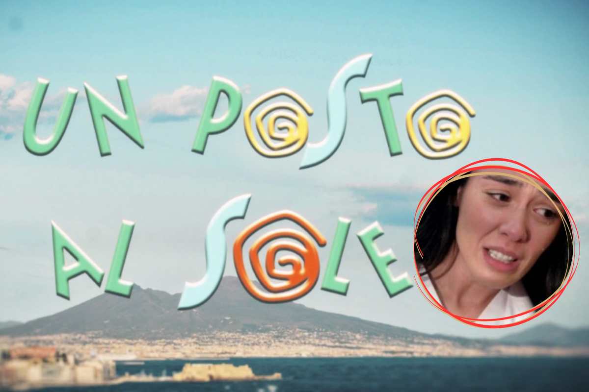 Il logo di Un Posto al Sole e Rossella Graziani