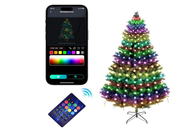 Lucine led smart per albero di Natale di Amazon