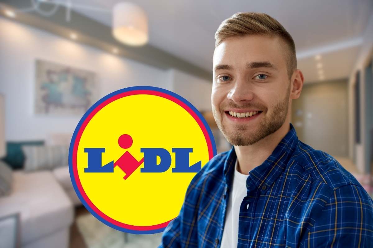 ragazzo e logo lidl